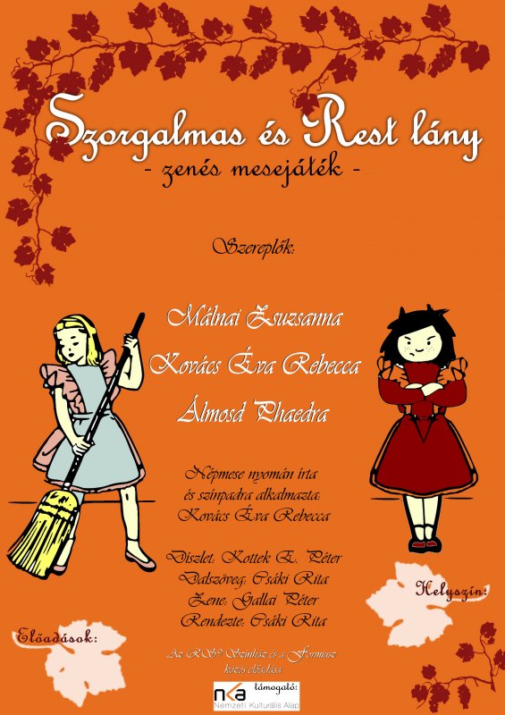 Szorgalmas és rest lány