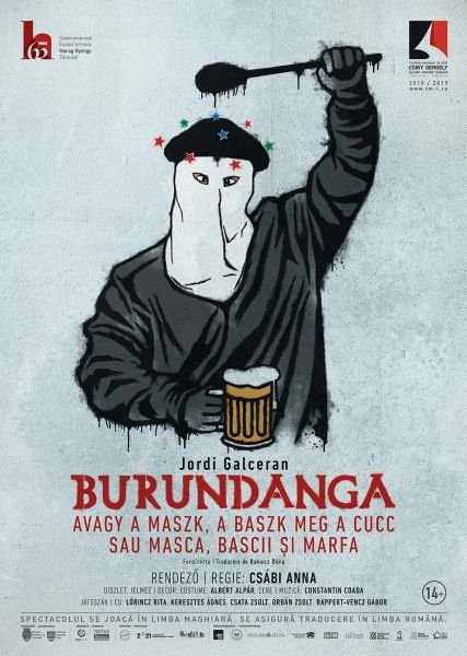 Burundanga, avagy a maszk, a baszk meg a cucc