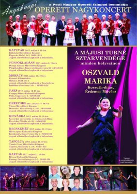 Anyák-napi Operett Nagykoncert